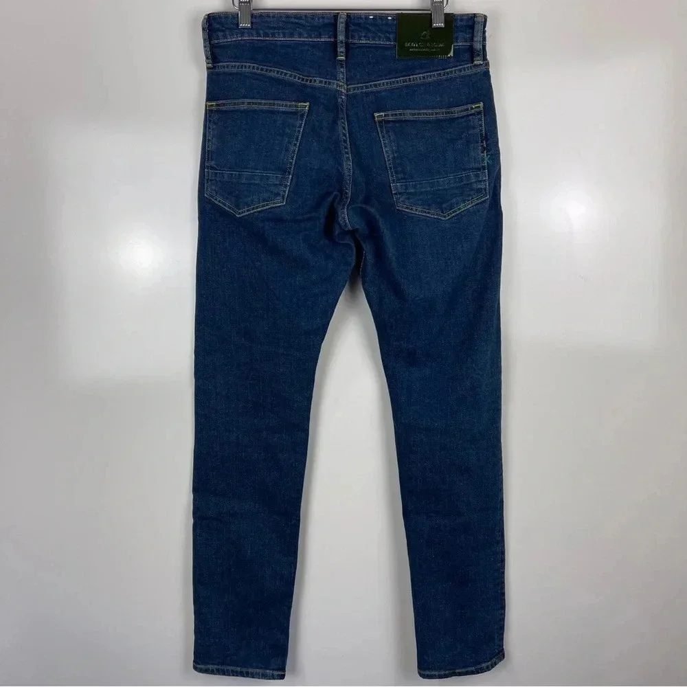 Scotch & Soda Ralston Button Fly Slim Fit Jeans Dark Wash Men's Size 30x32